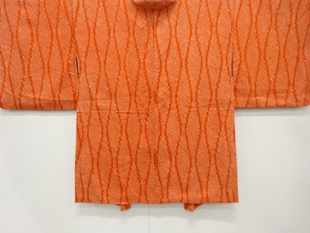 JAPANESE KIMONO / ANTIQUE HAORI / SILK / ALL SHIBORI / TATEWAKU